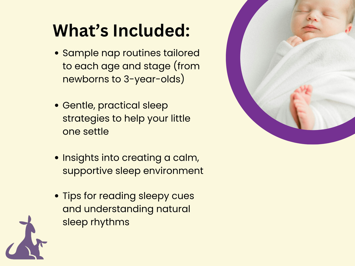 Simple Sleep Basics - Sleep Tips & Nap Routines for Newborn - 3 Years *Does NOT include the Simple Parenting Sleep, Nap or Night Weaning Plans