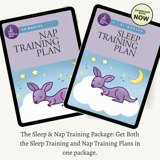 The Simple Parenting Sleep & Nap Training Plan Package - for 4-6+ month olds