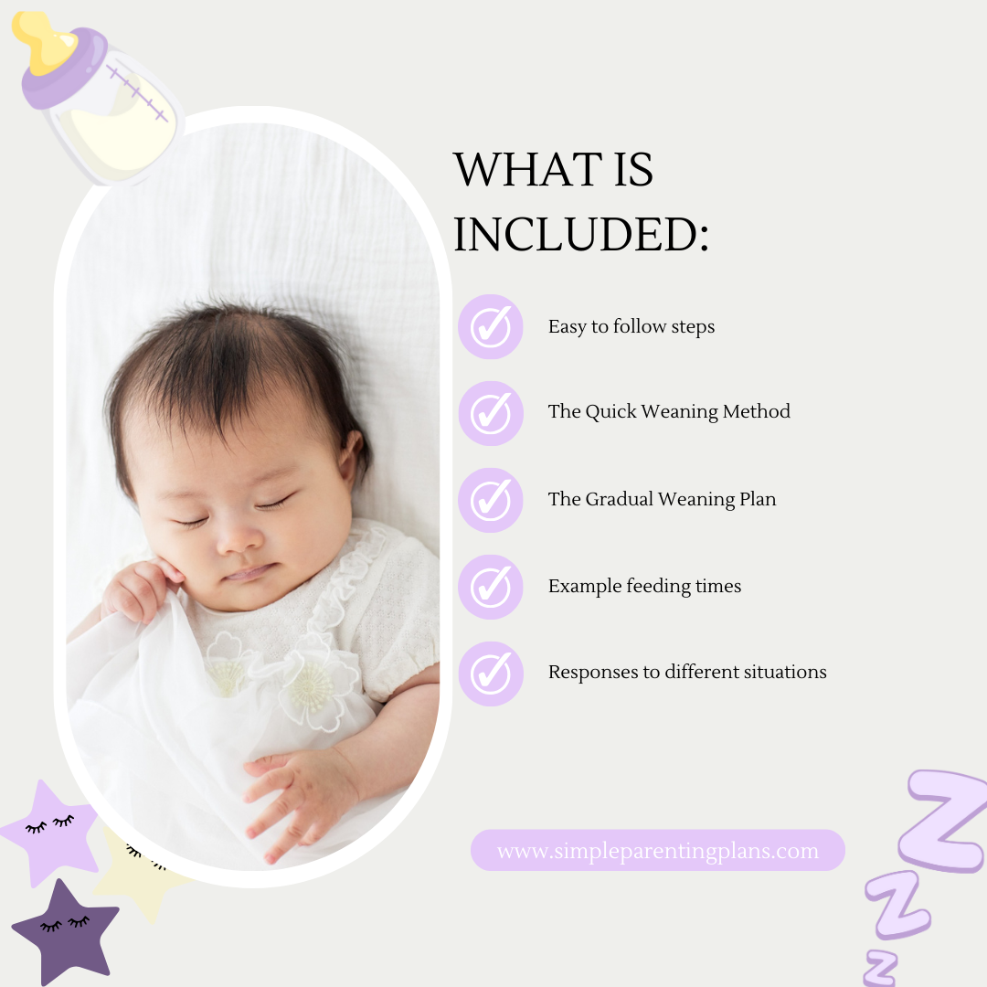 The Simple Parenting Night Weaning Plans - 5+ Months
