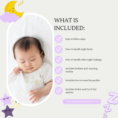 The Simple Parenting Sleep Training Plan - 4 - 6+ months