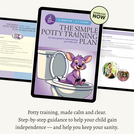 The Simple Potty Training Plan - 18 months to 3.5 years