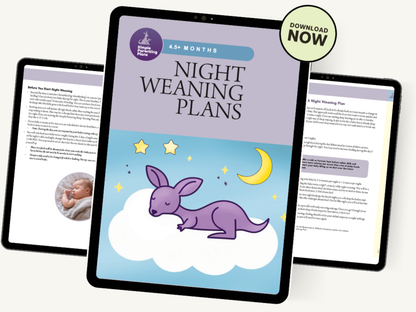 The Simple Parenting Night Weaning Plans - 5+ Months